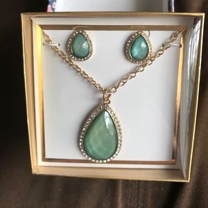 NWOT Necklace and Earring Set